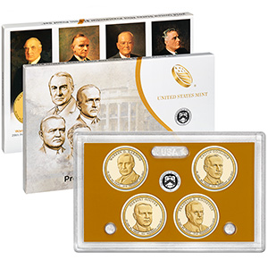2014 United States Mint Presidential $1 Coin Proof Set